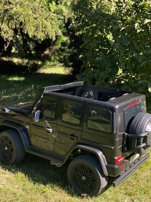 Auto na akumulator Mercedes G63 AMG – dwa miejsca, pilot