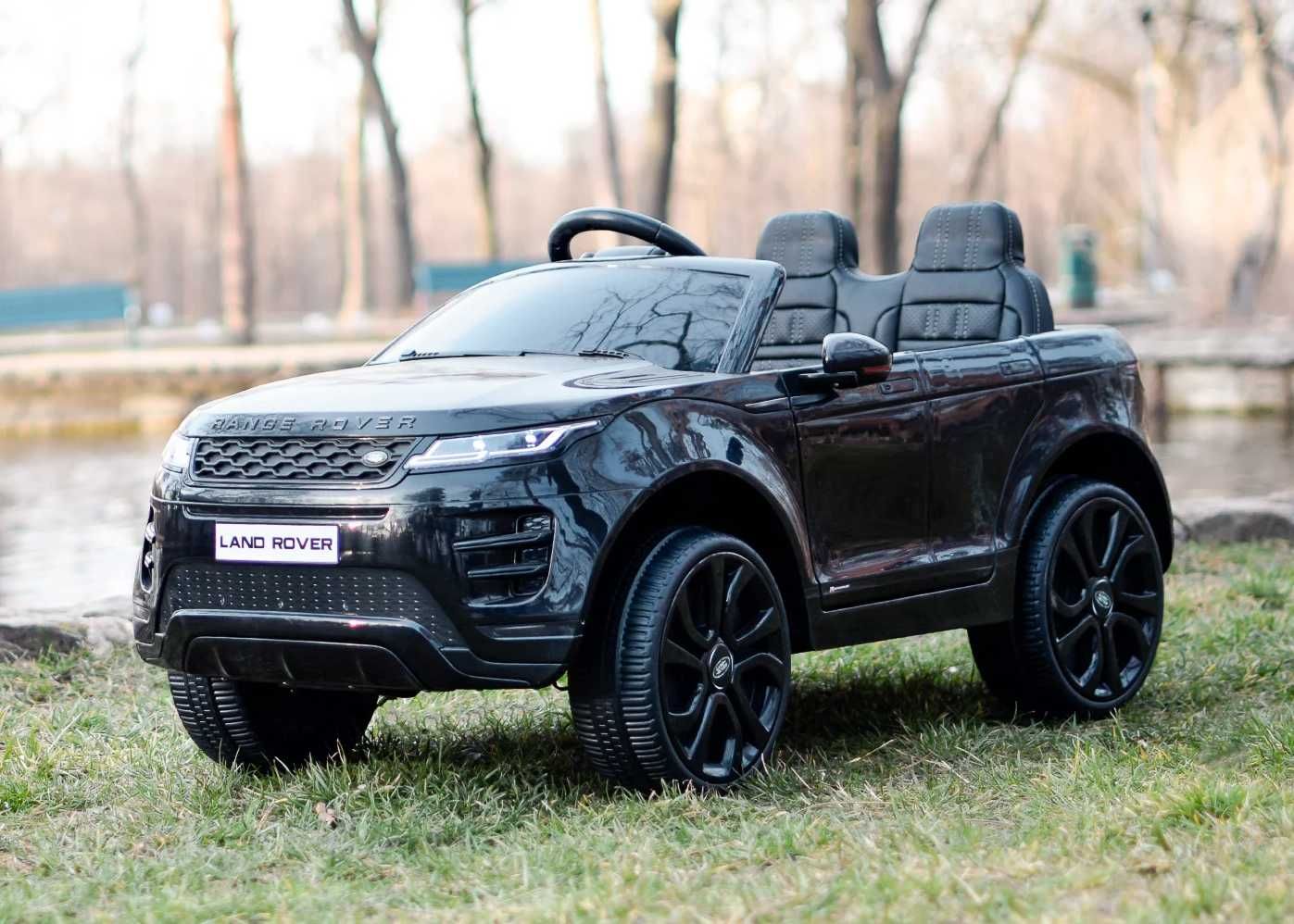 Samochód LAND ROVER EVO SUV Elektryczny Auto Akumulator Pilot 2 DZIECI