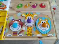 Melissa & Doug puzzle drewniane układanka drewniana dla dzieci