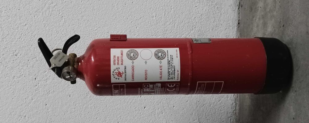 extintor de pó seco