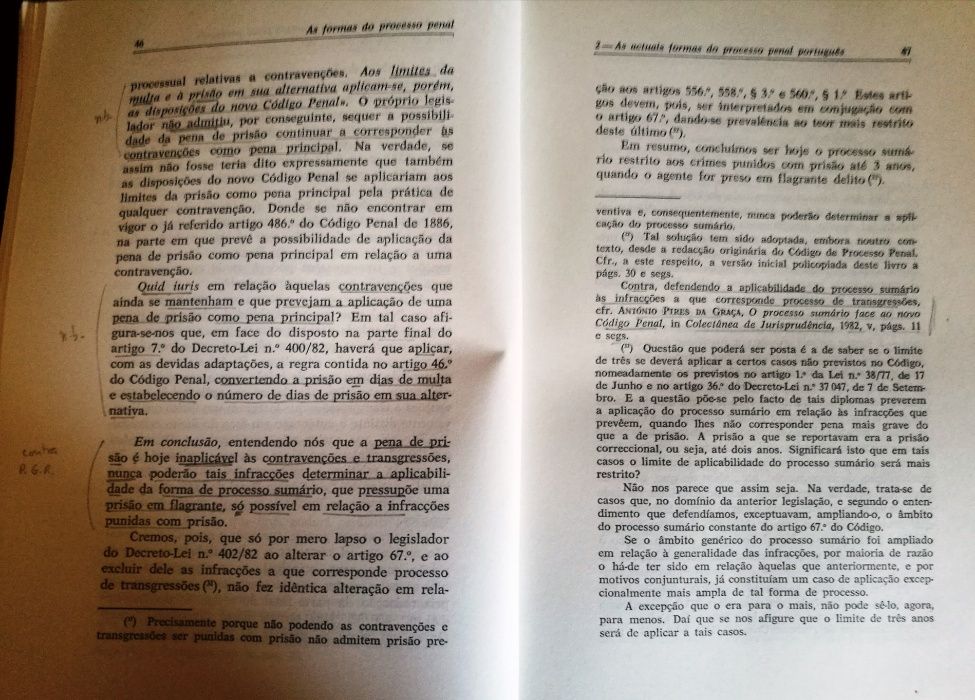 Tramitação do Processo Penal - Castro e Sousa