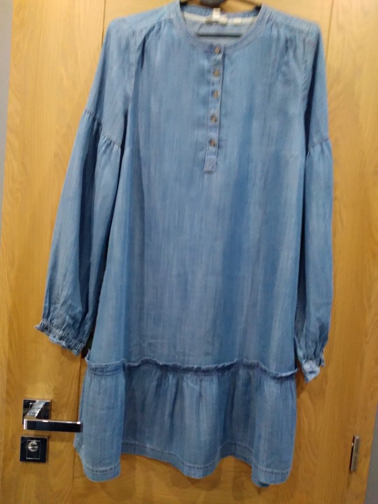Jeansowa sukienka rozm M/L Fat Face