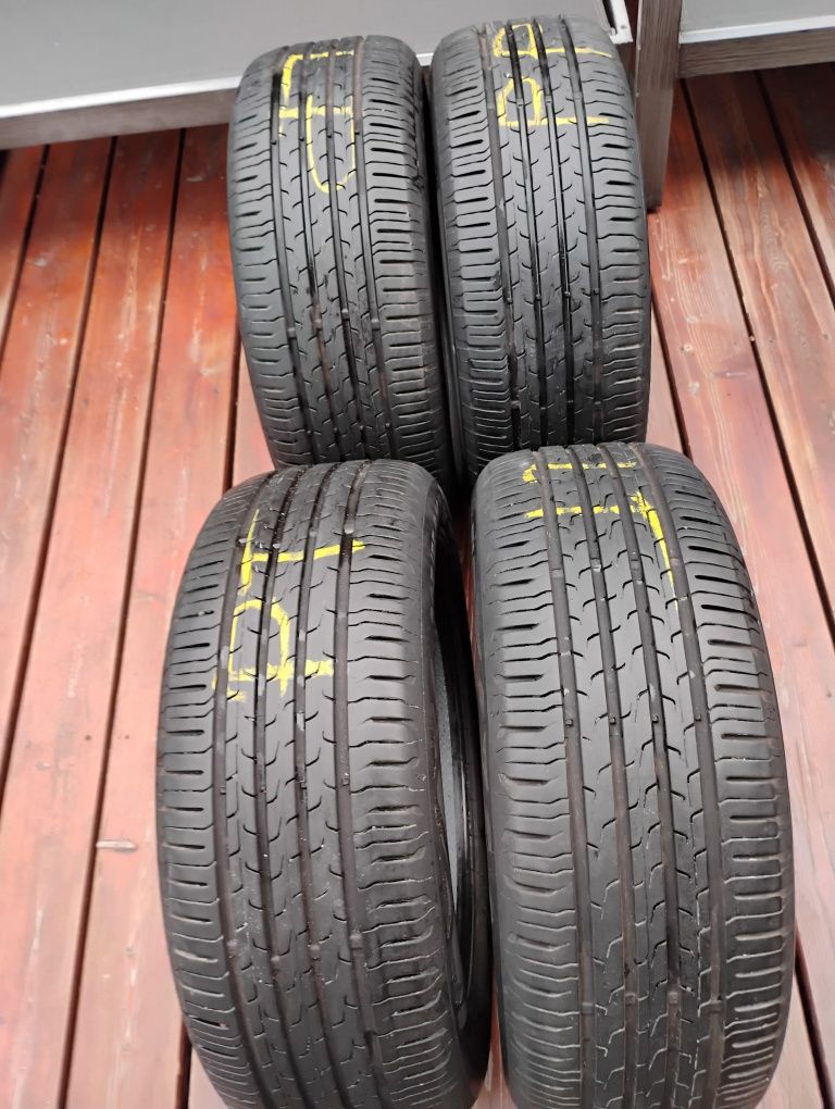 Opony Continental EcoContact 6 r 2021 z prywatnego samochodu
