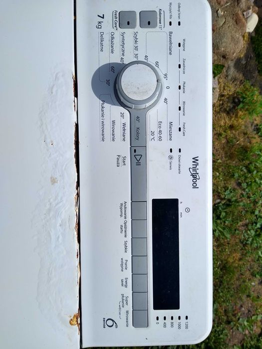 Części do pralki Whirlpool NTDLR-7220SS, programator, silnik i inne