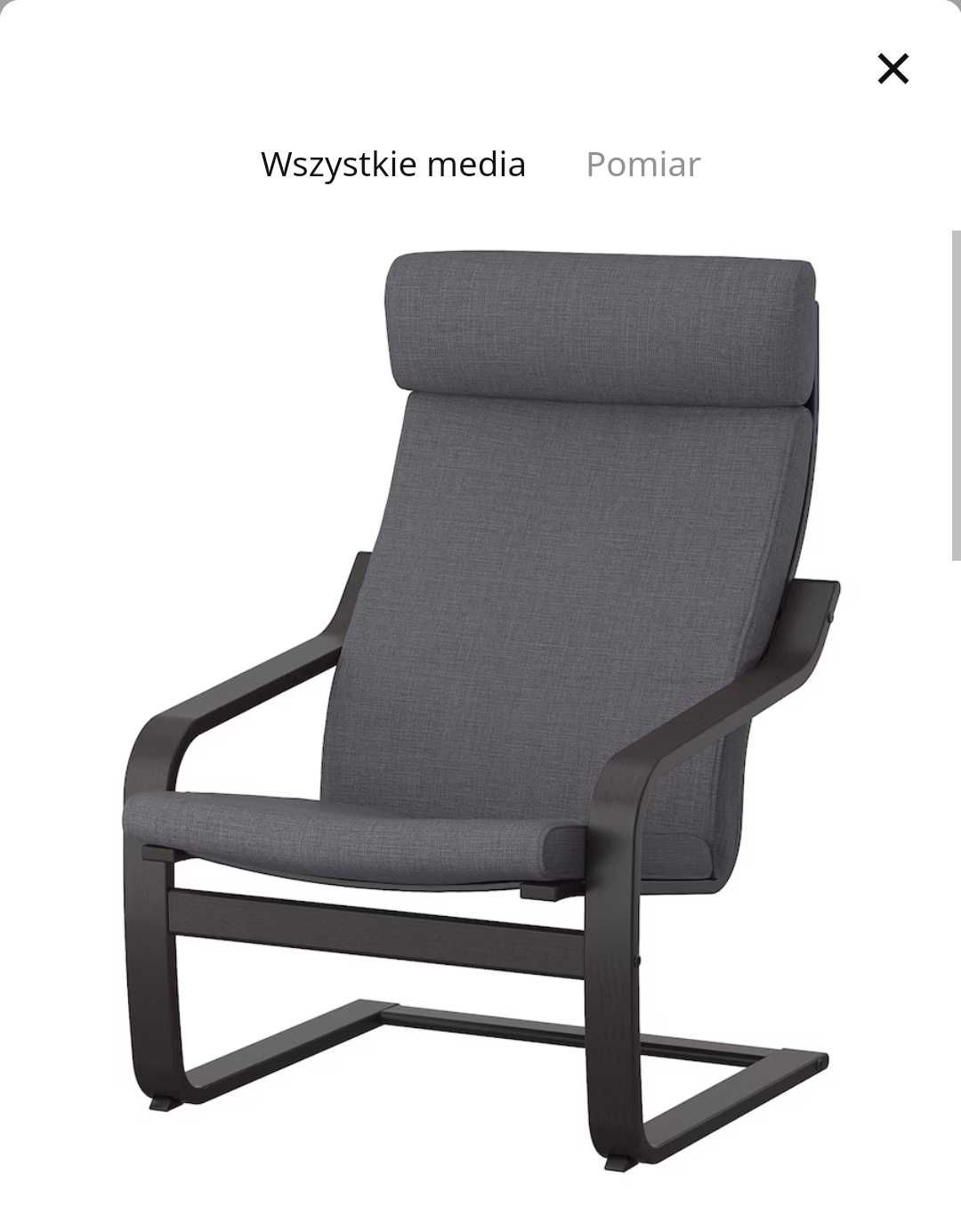 Stelaż do fotela POANG Ikea