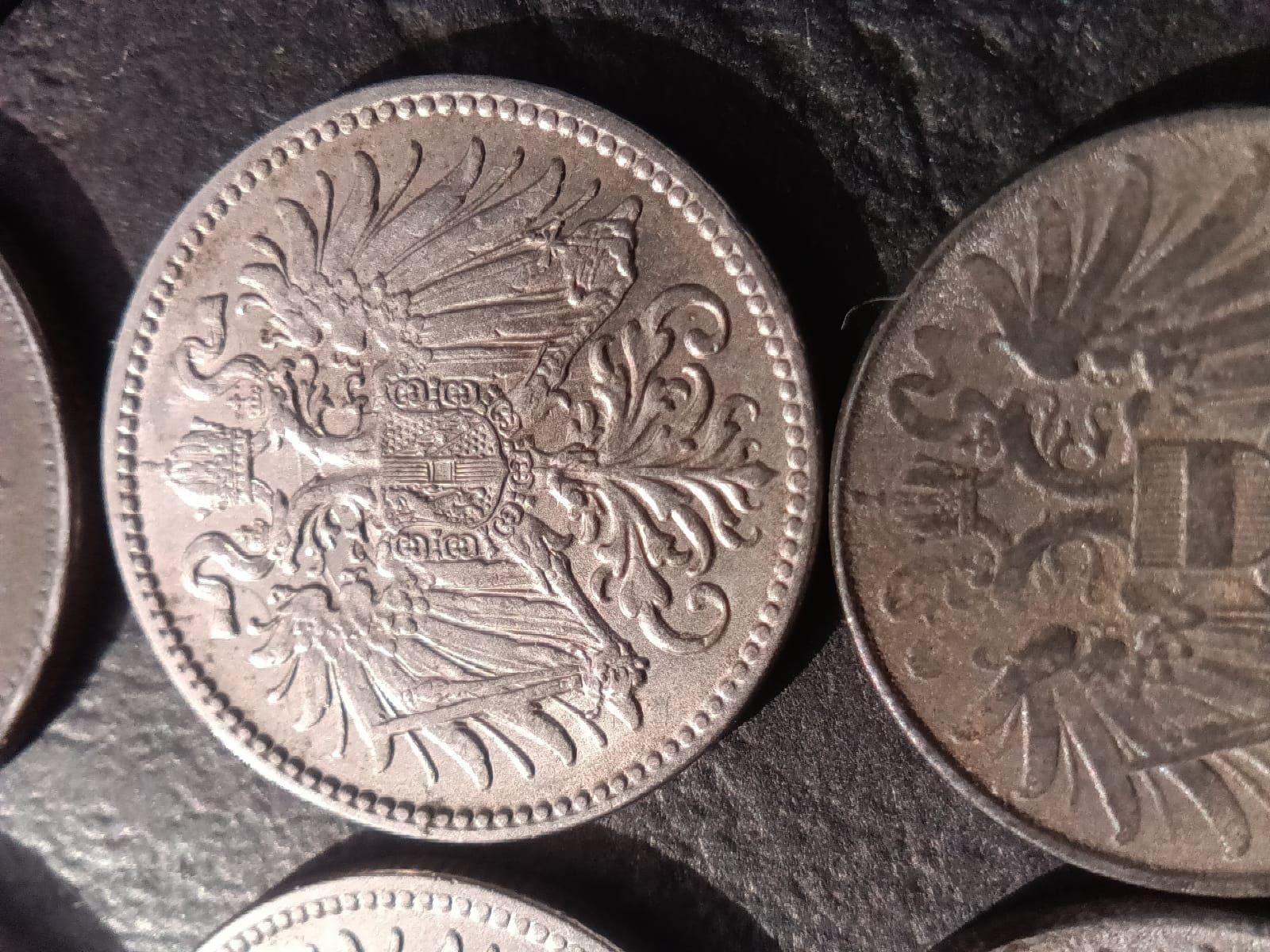 Zestaw monet Austro- Węgry , heller,halerz