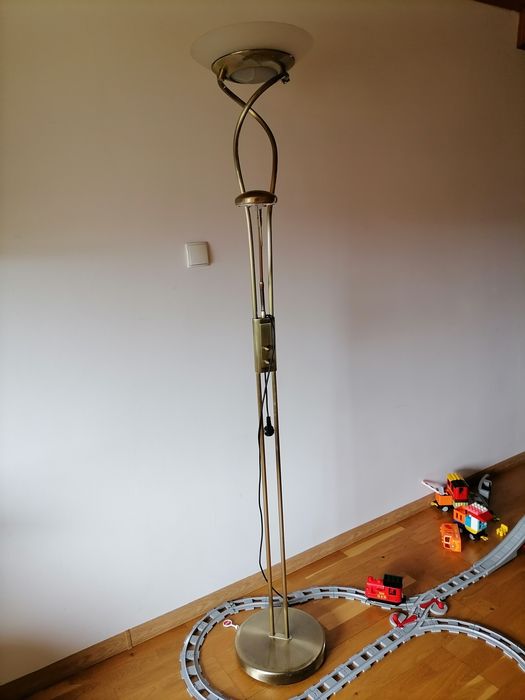 Lampa stojąca podwojna