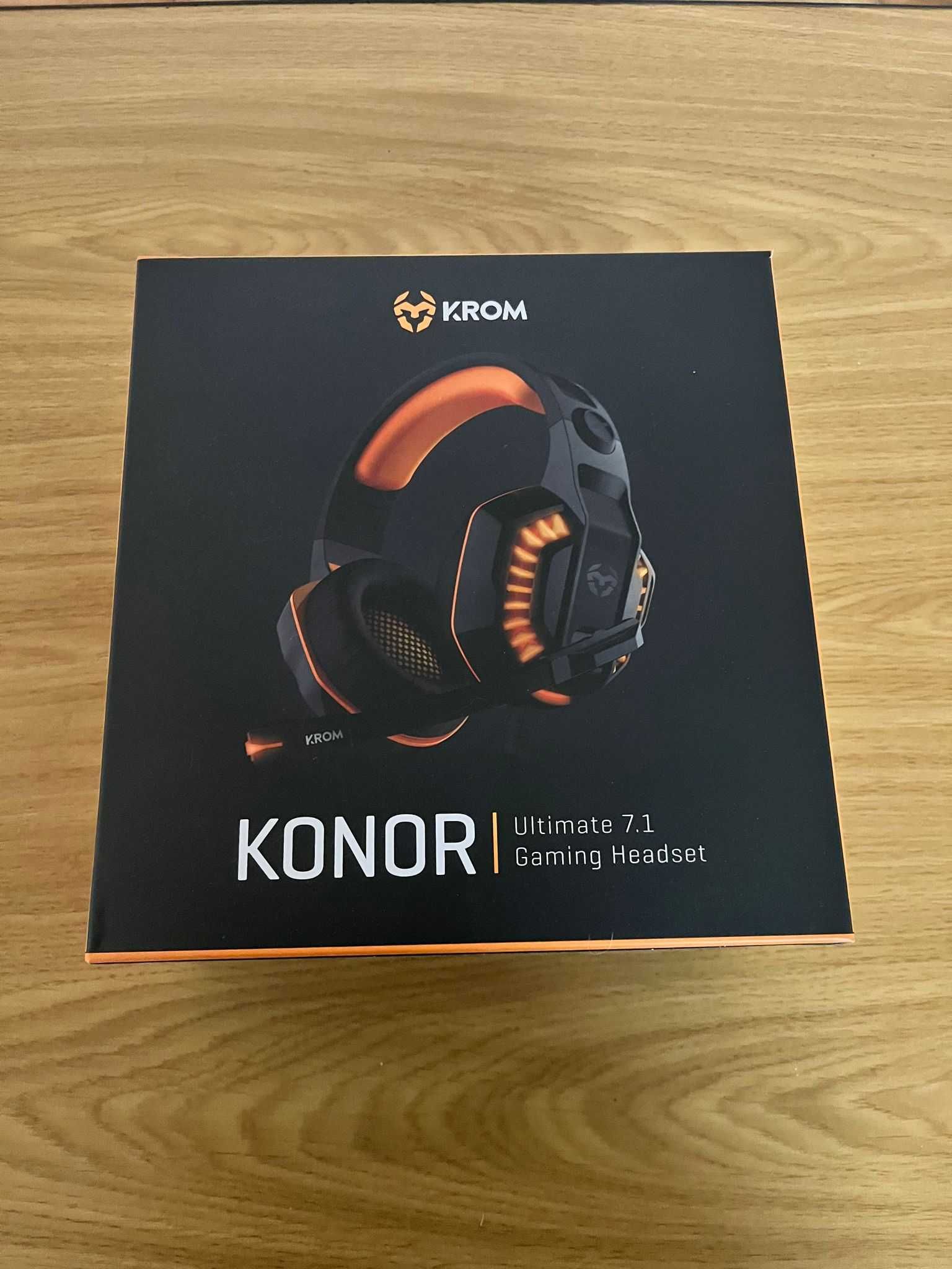 Headset Krom Konor 7.1 Pc/Ps4/Ps5