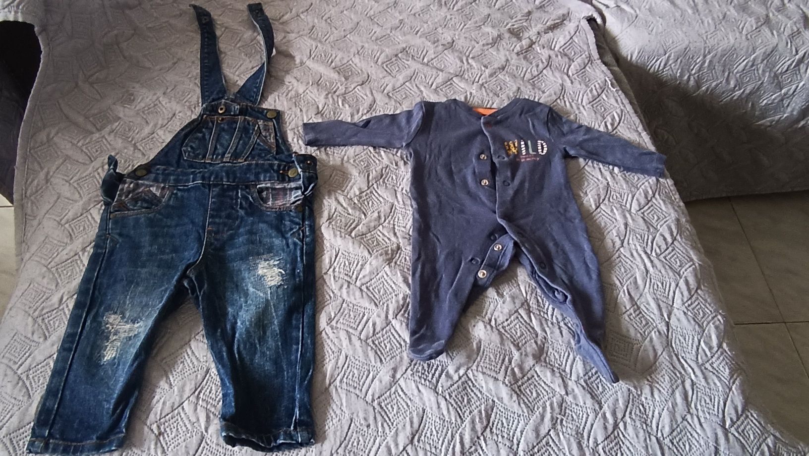 Roupa de menino dos 0 aos 6 meses