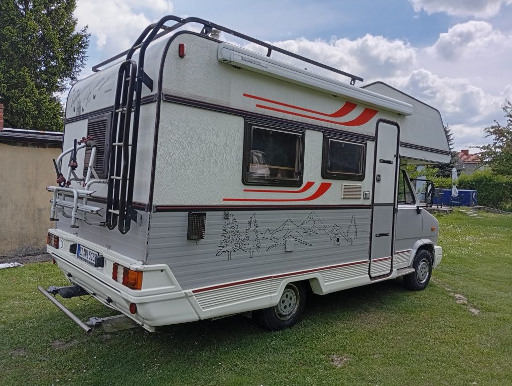 Fiat Ducato kamper 2.5 diesel 6-osobowy,wc,natrysk,lodówka,,bojler