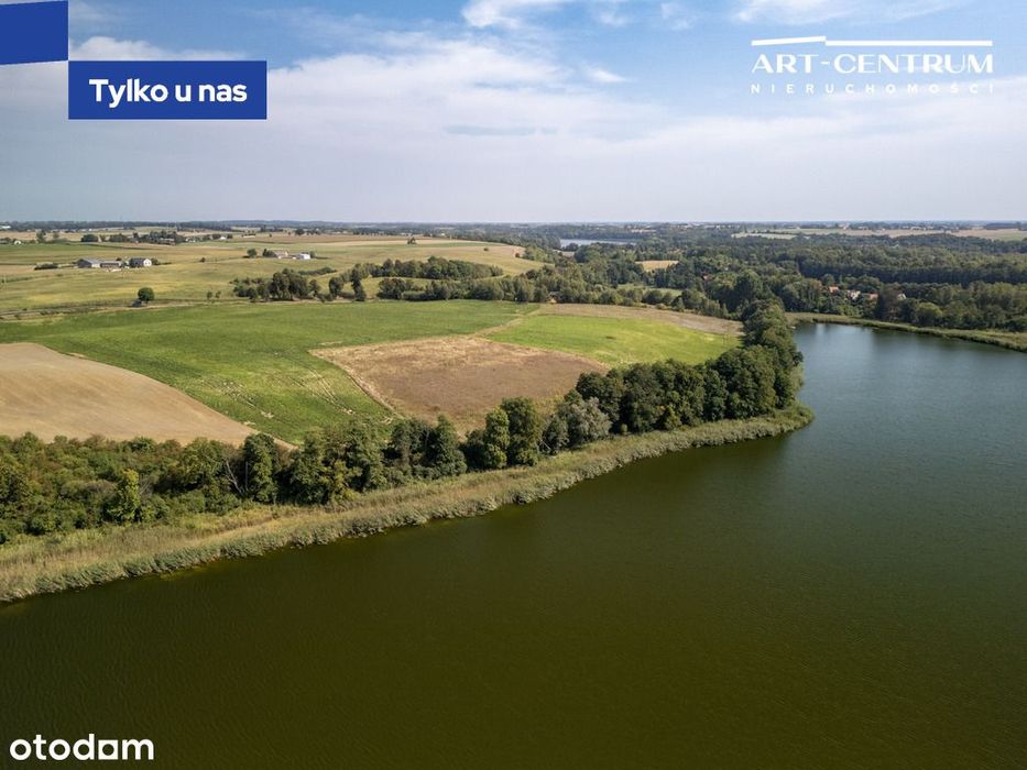 Działki z linią brzegową pod Bydgoszczą - 3300m2