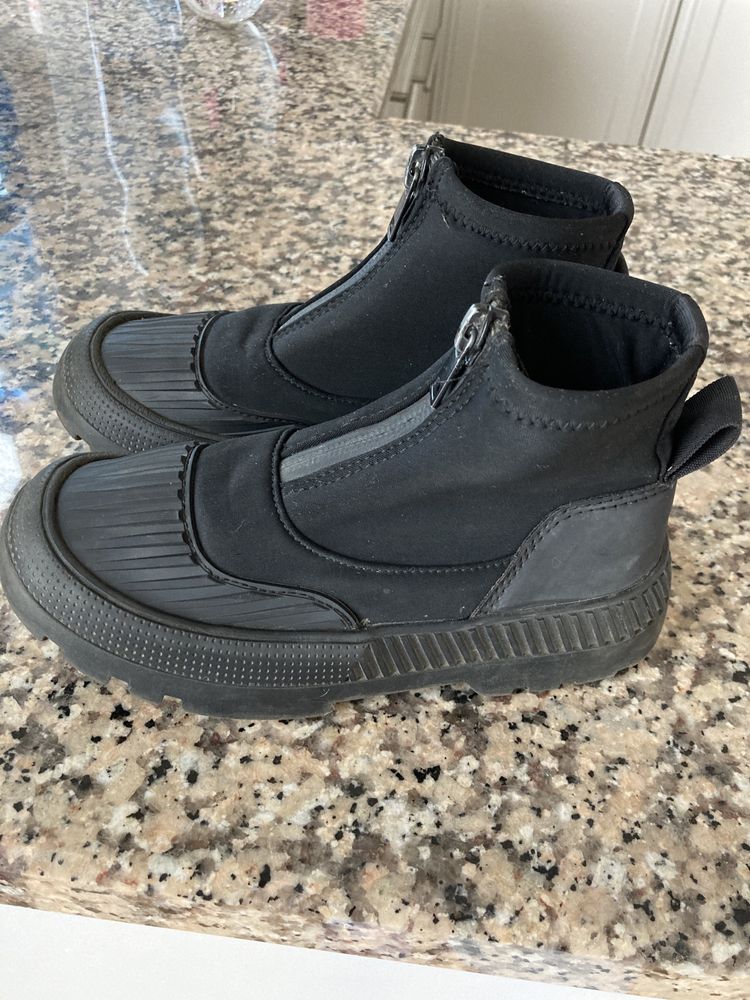Stylowe czarne botki ZARA r.28 Unisex