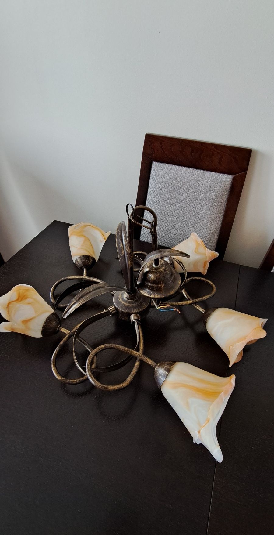 Żyrandol lampa salon