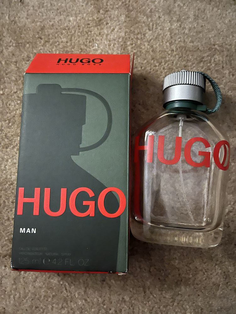 HUGO MAN - opakowanie i butelks pp perfumach