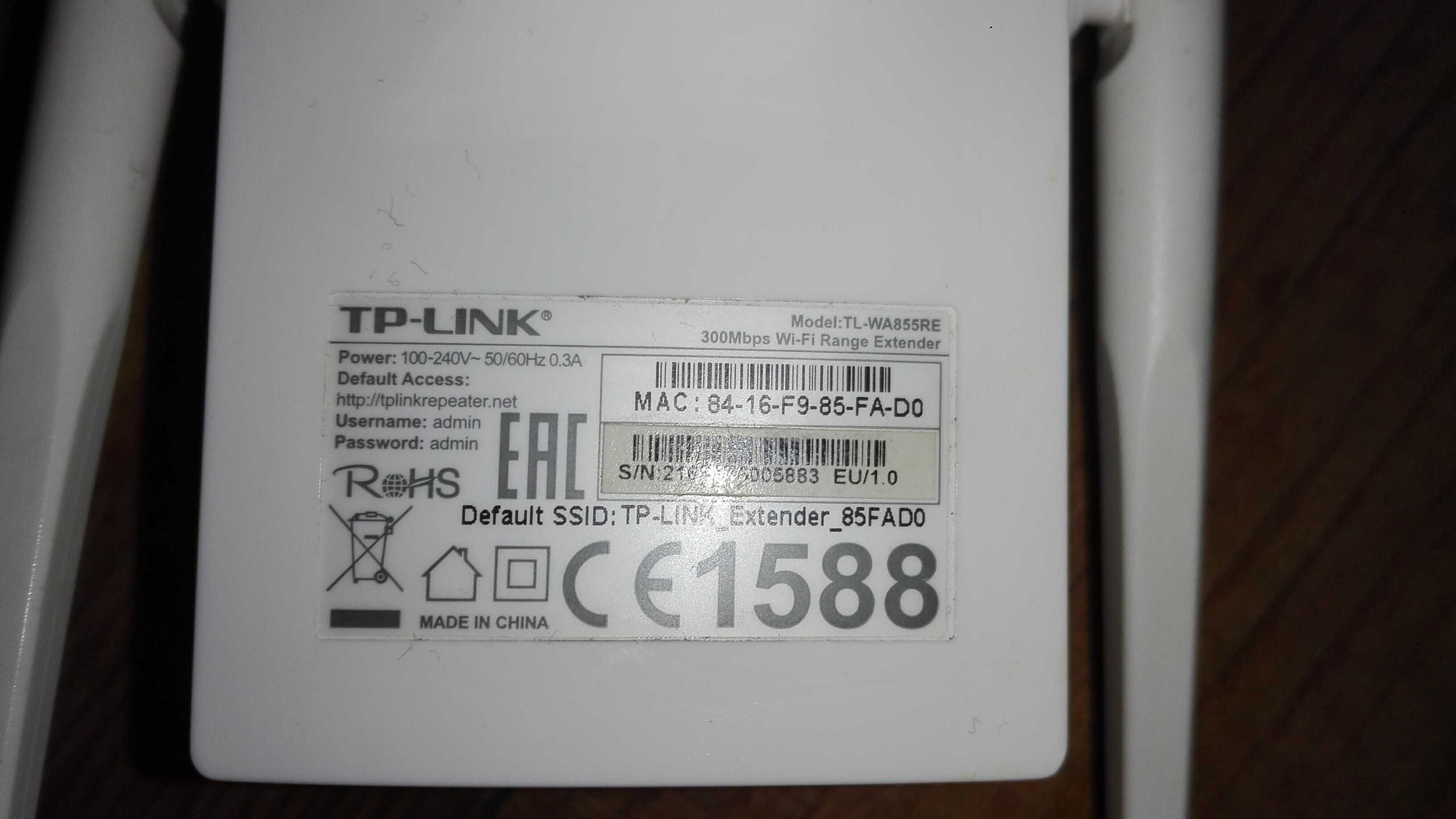 TPlink Repeater c/ Novo