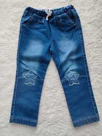 Spodnie jeansowe jeansy rozm. 98