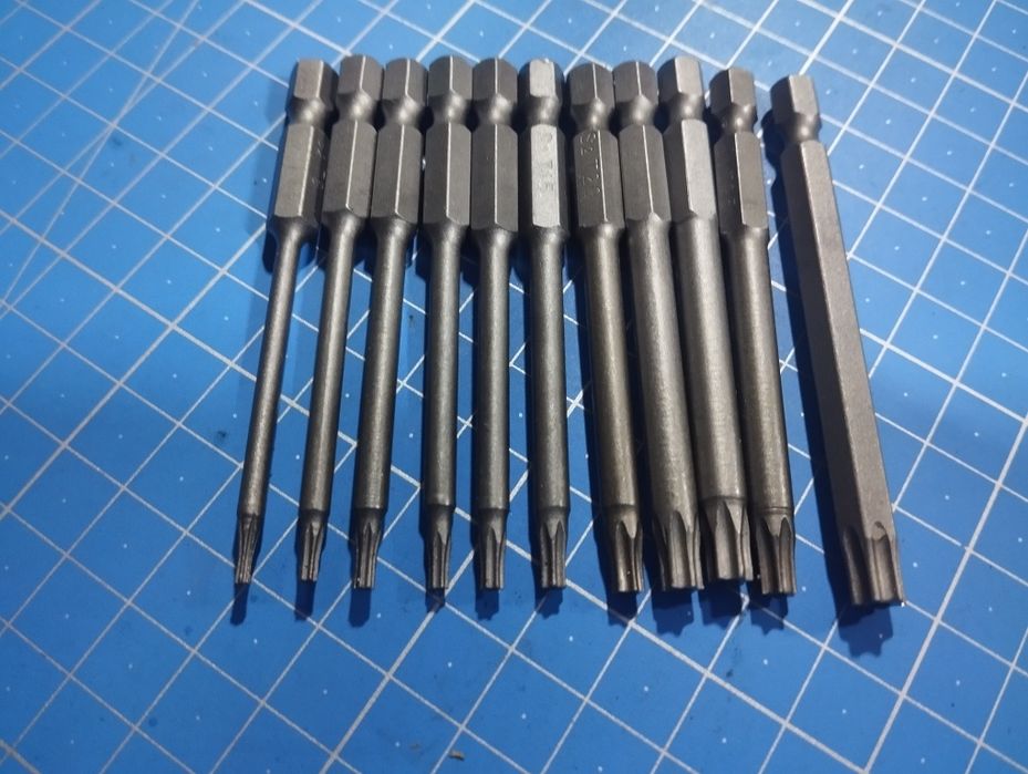 Біти Torx T6-T40, 75 мм