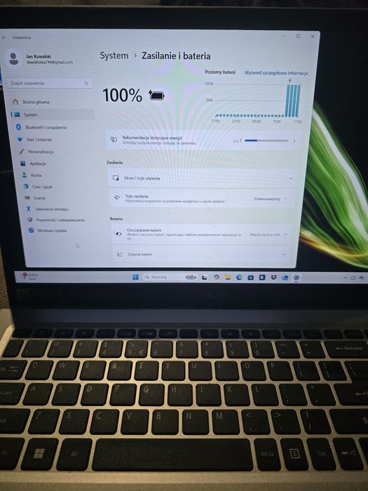 Laptop intel acer Aspire 3 N20C5 Windows 11
