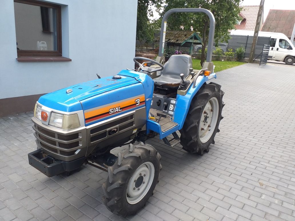 Mini Traktorek Iseki Sial 243 24km 3cylindry 4x4 Wspomaganie Orginal