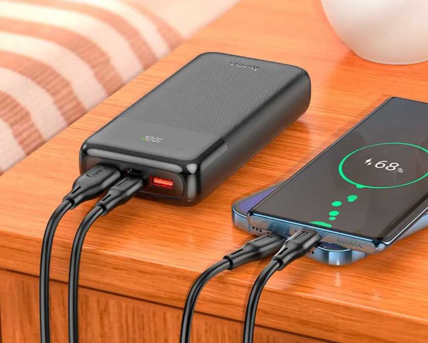 Повербанк Hoco J121A 20000 mAh із швидкою зарядкою 22.5W+PD20W
