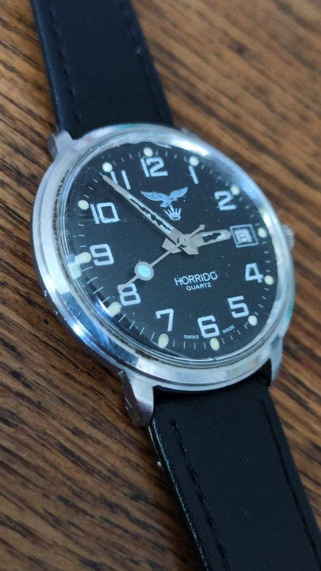 Horrido styl wojskowy vintage swiss