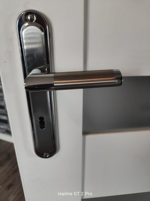 Drzwi Białe Wewnętrzne Lewe 80