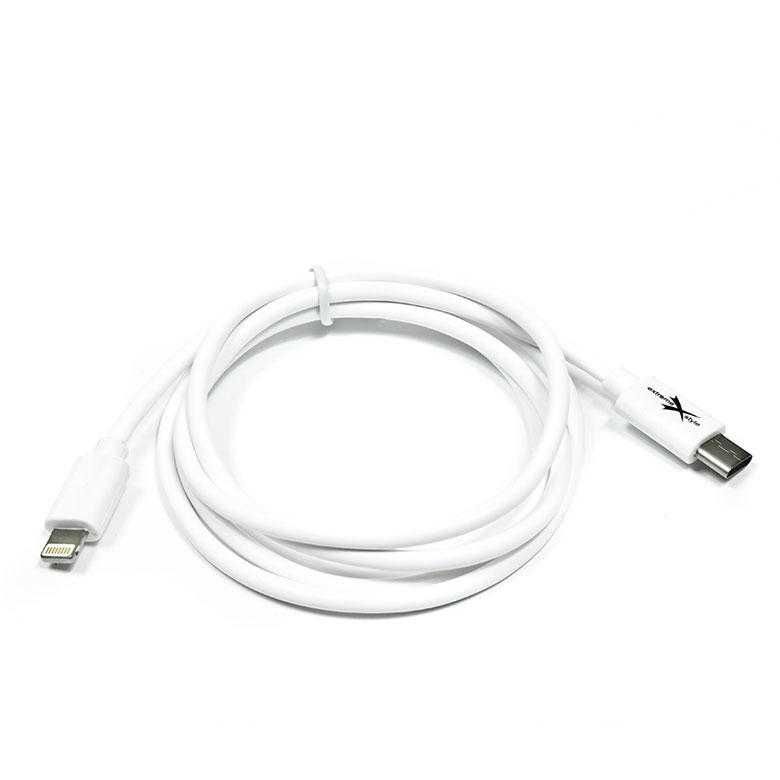 Kabel USB typ-C ze złączem Lightning do urządzeń Apple.