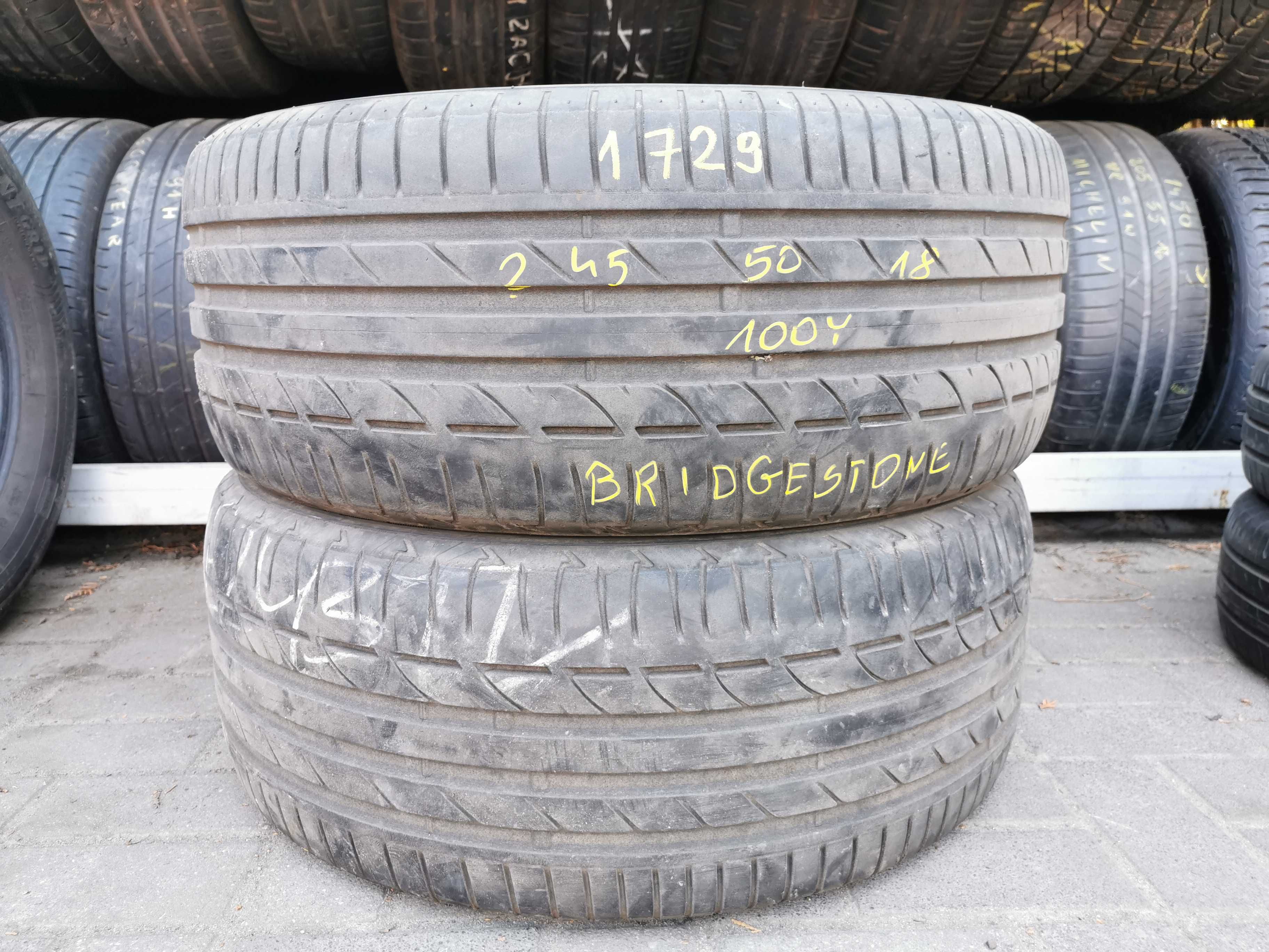 OKAZJA! Bridgestone Potenza S001 245/50r18 100Y N1729