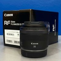 Canon RF 35mm f/1.8 Macro IS STM (NOVA - 3 ANOS DE GARANTIA)