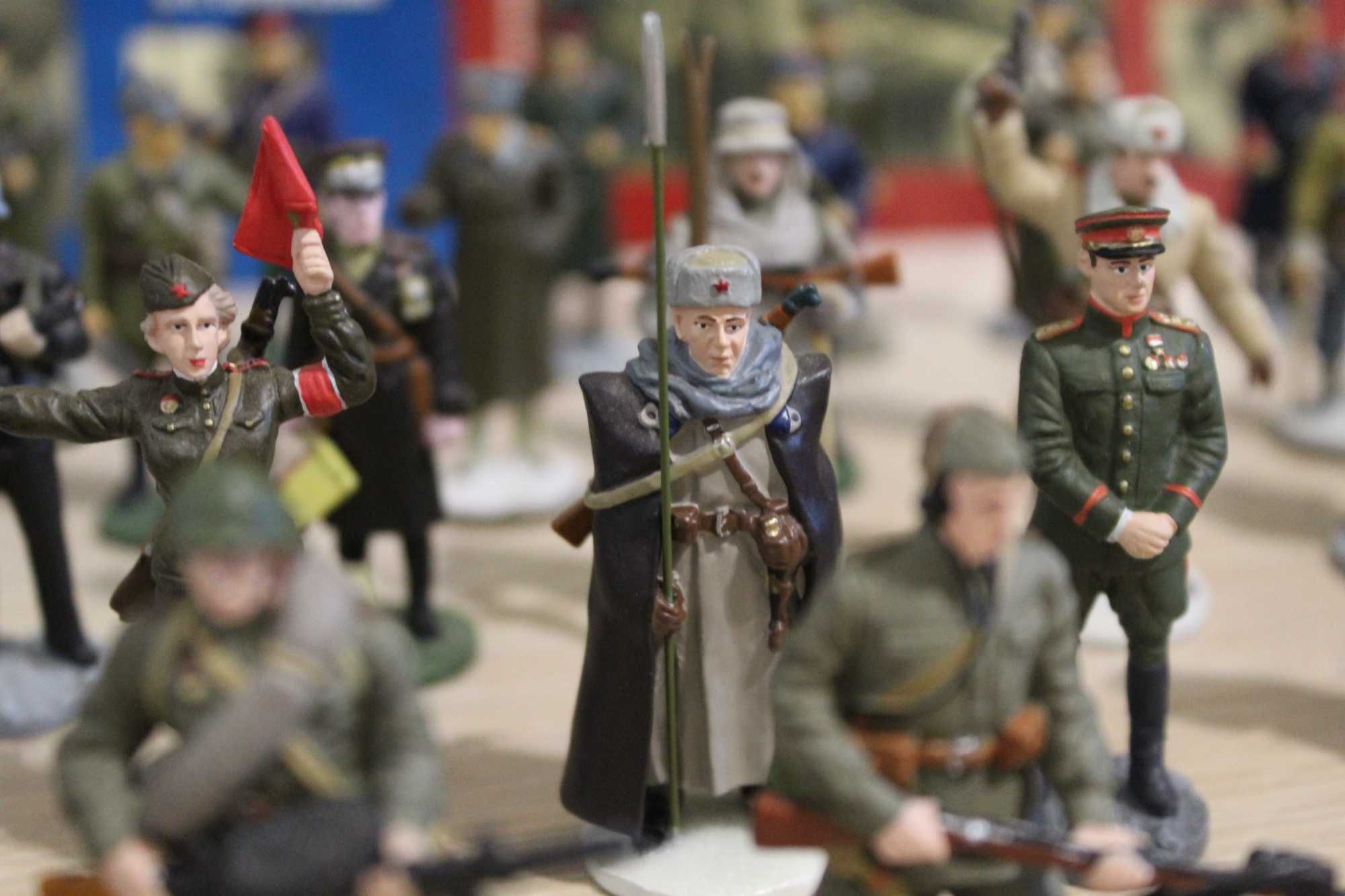 Колекція олов'яних фігурок "Солдаты Великой Отечественой войны"