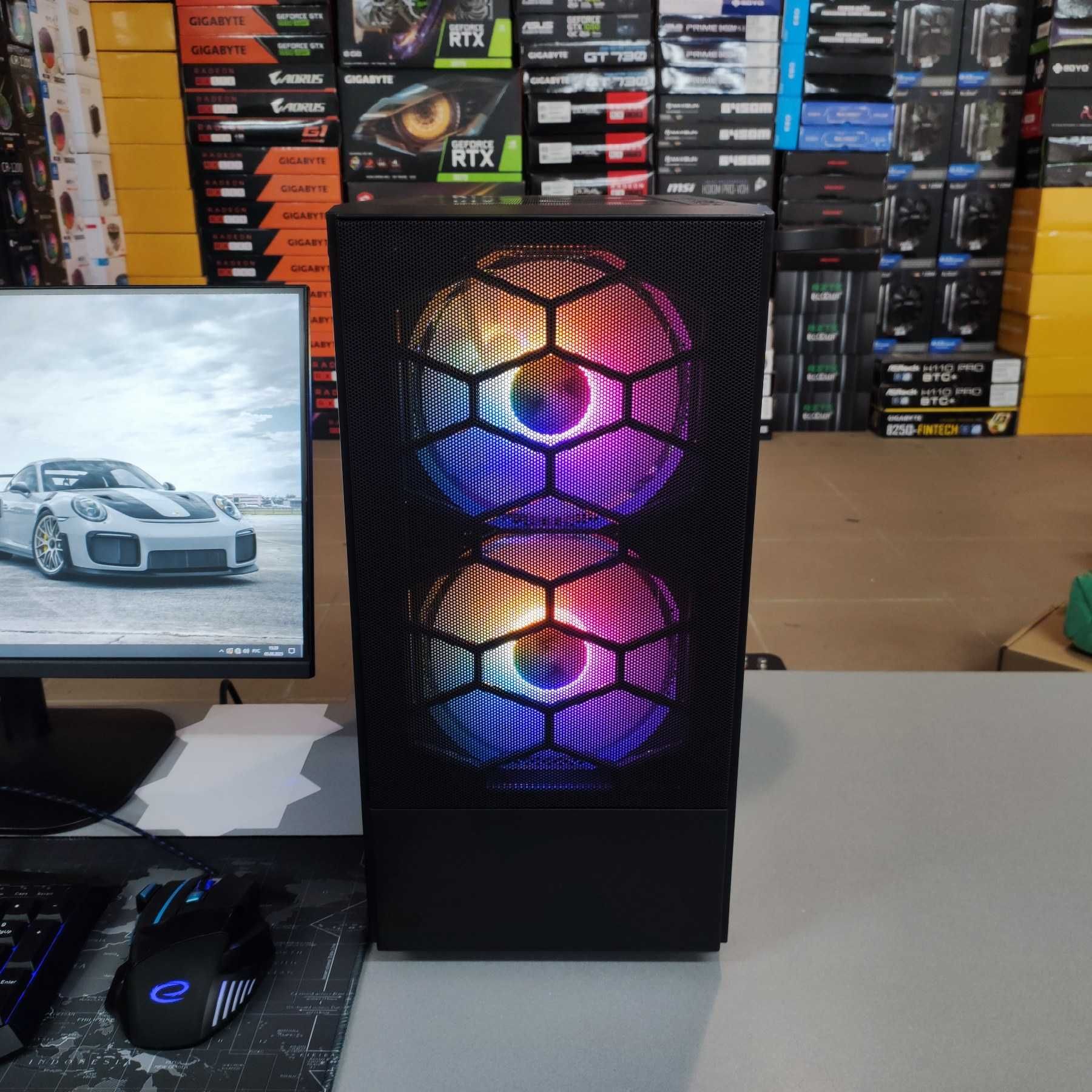 Компютер Новий Ryzen 5 5500, 16GB DDR4, RTX 5060 GDDR7, SSD 512GB NVMe