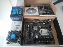 Płyta główna ASRock B360M-HDV + proces Intelcore i3 8100,3.6 GHZ