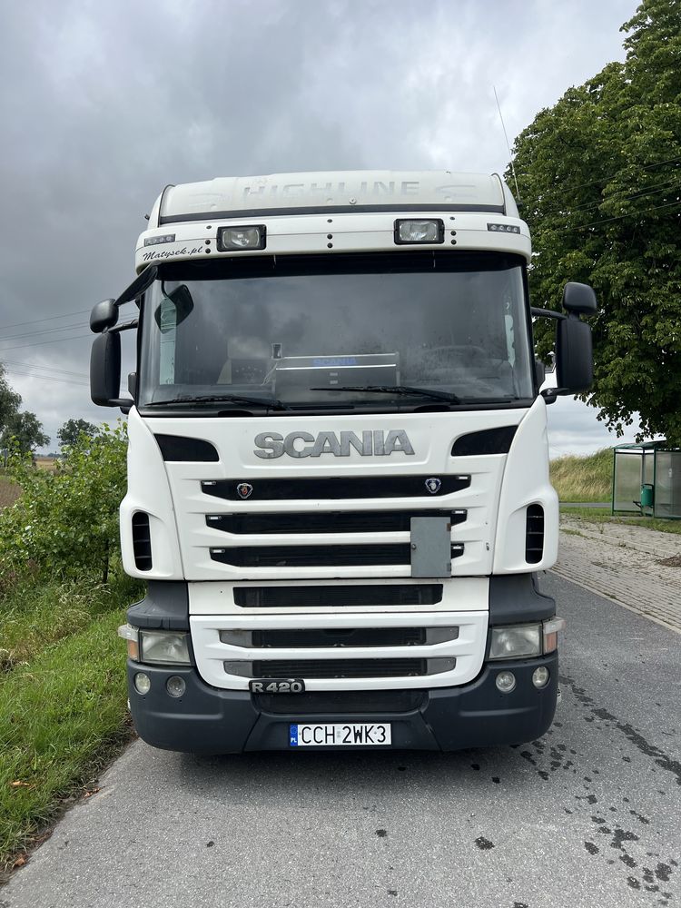 Sprzedam Scania R420 plus Naczepa wielton