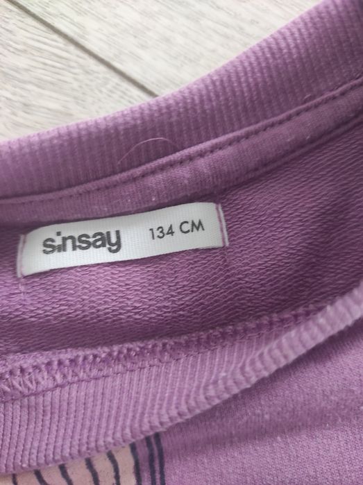 Dres komplet dla dziewczynki 128/134 Sinsay kotki.
