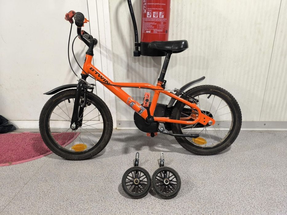 Bicicleta de criança (4-8 anos) com rodinhas