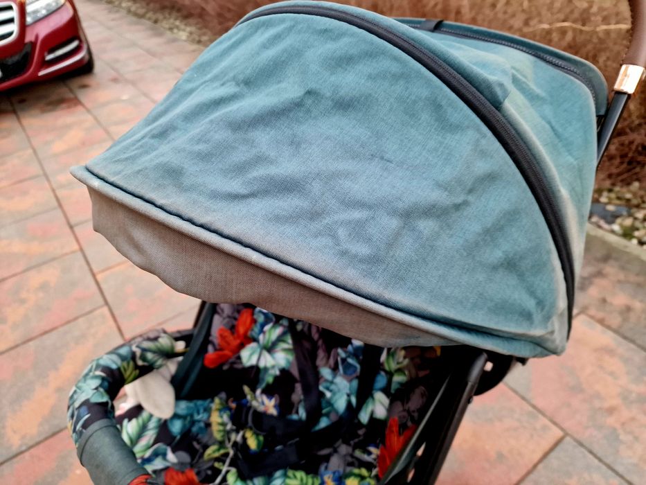 Wózek spacerowy spacerówka Coletto 23kg zielony