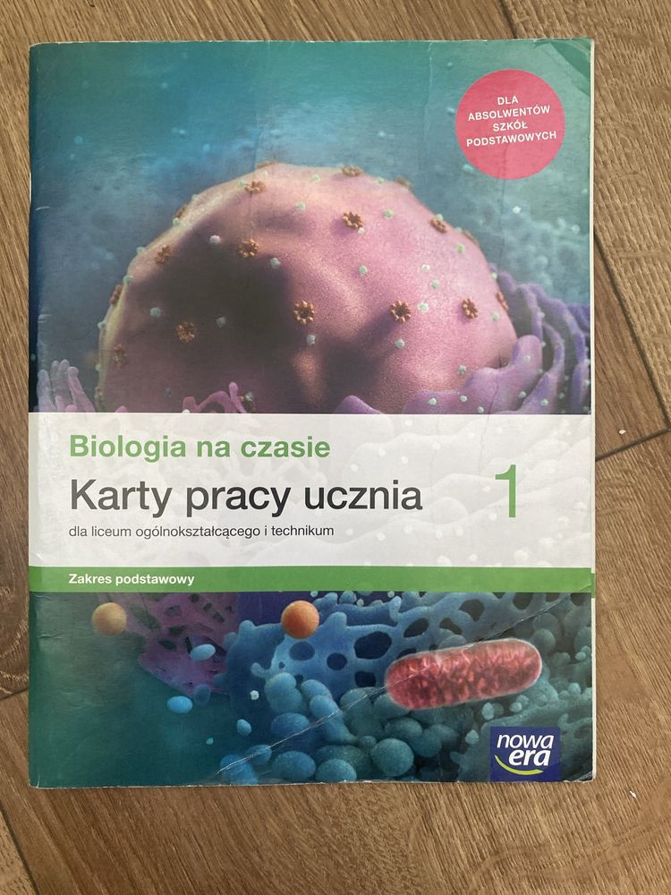Biologia na czasie 1 karty pracy podstawa