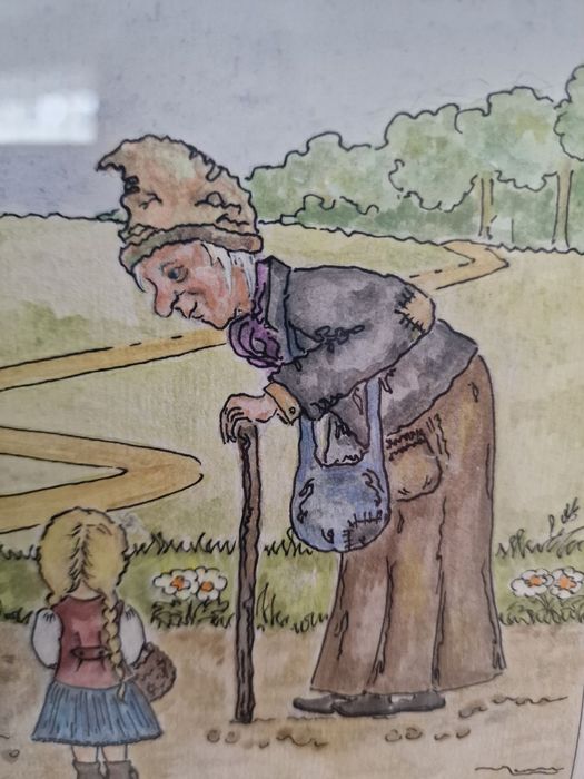 Картина аквареллю