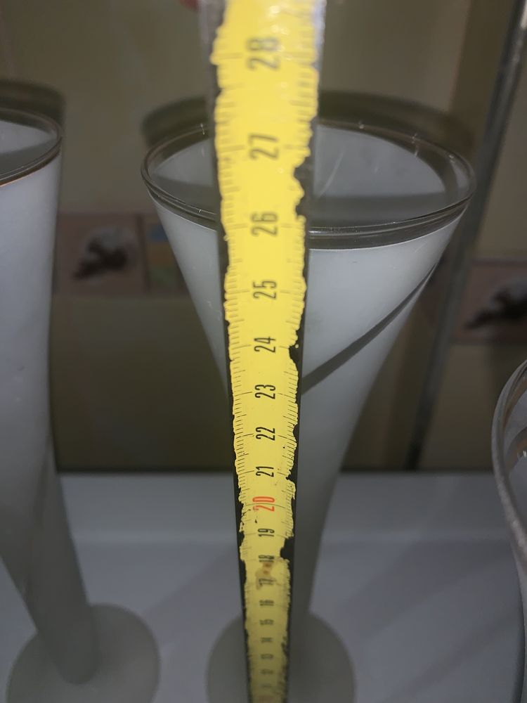 Бокалы фажеры коктейль вазы керамика стекло