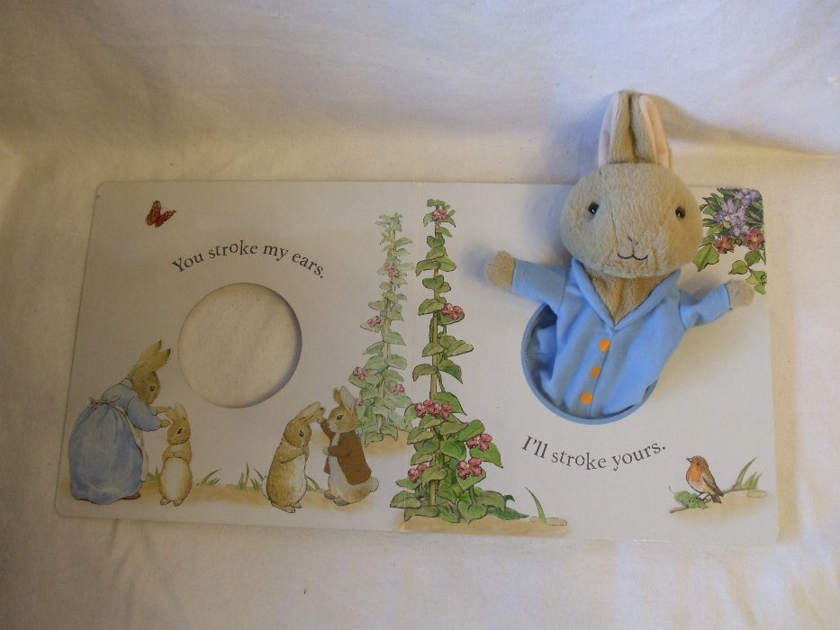 книга c игрушка кролик питер peter rabbit beatrix potter