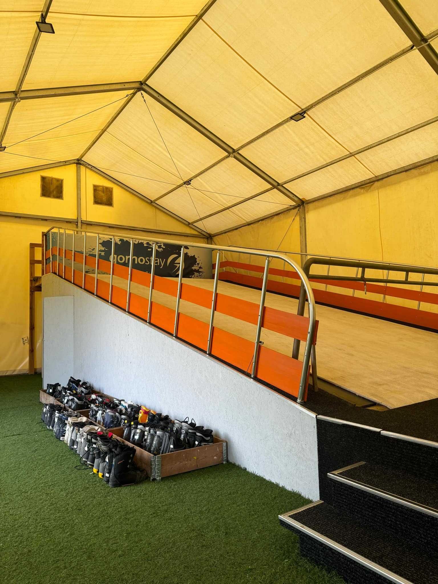 Symulator jazdy na nartach i snowboardzie