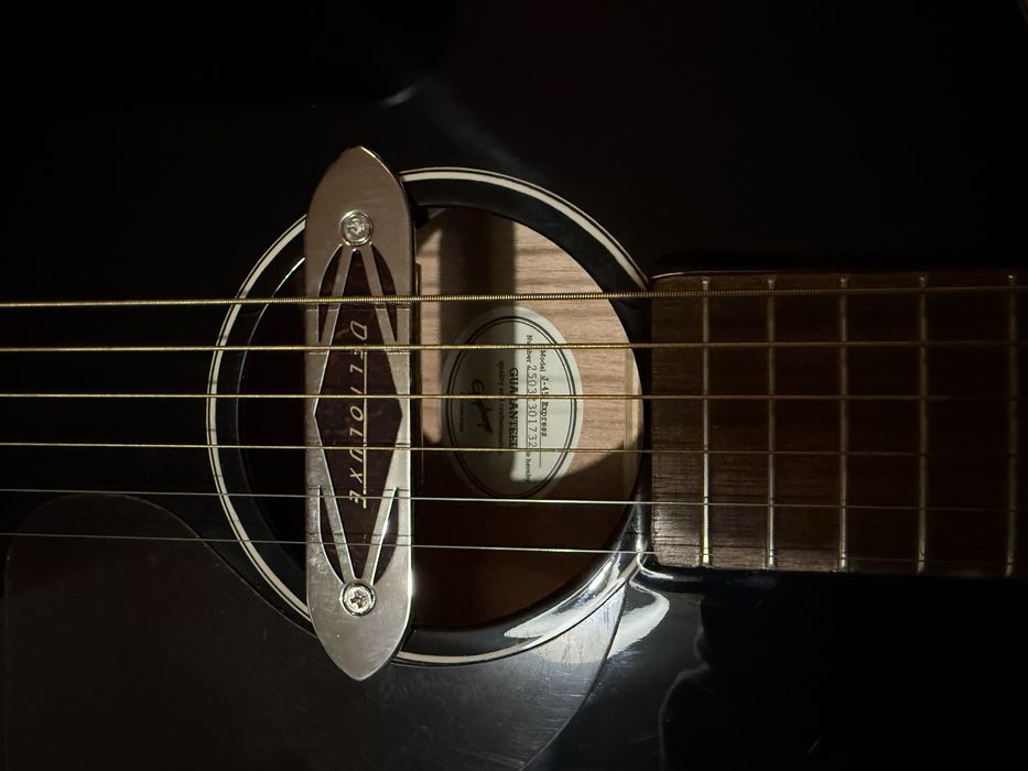 Epiphone J-45 Express, Ebony (Amplificada)