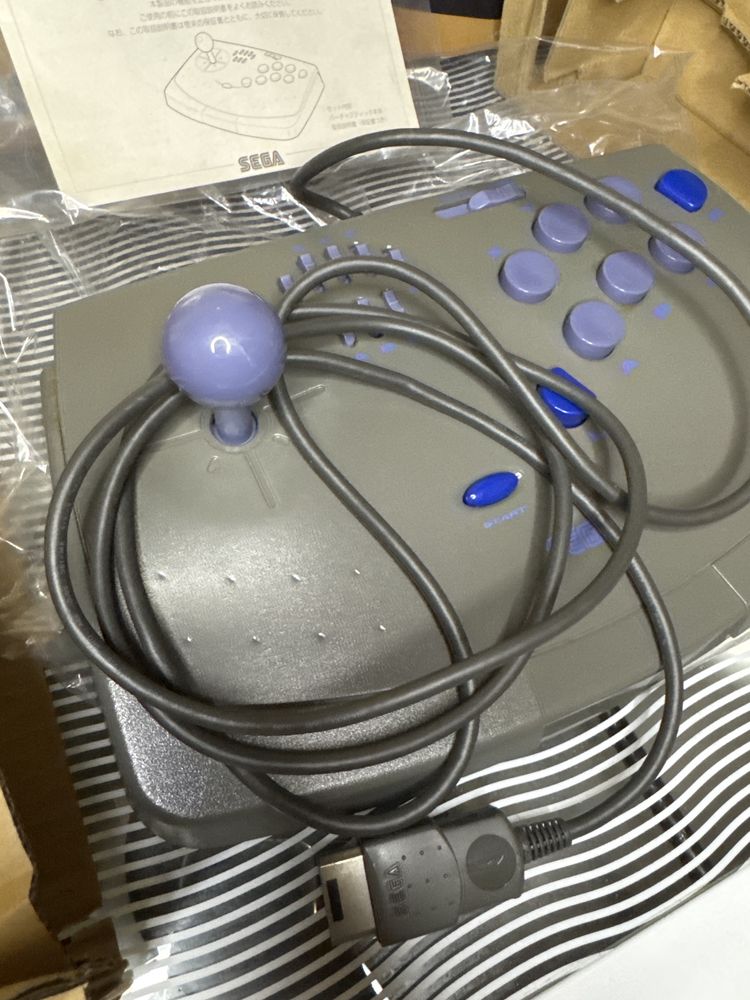 Fighting Stick do konsoli Sega Saturn HSS-0104 Kontroler Pad Joystick