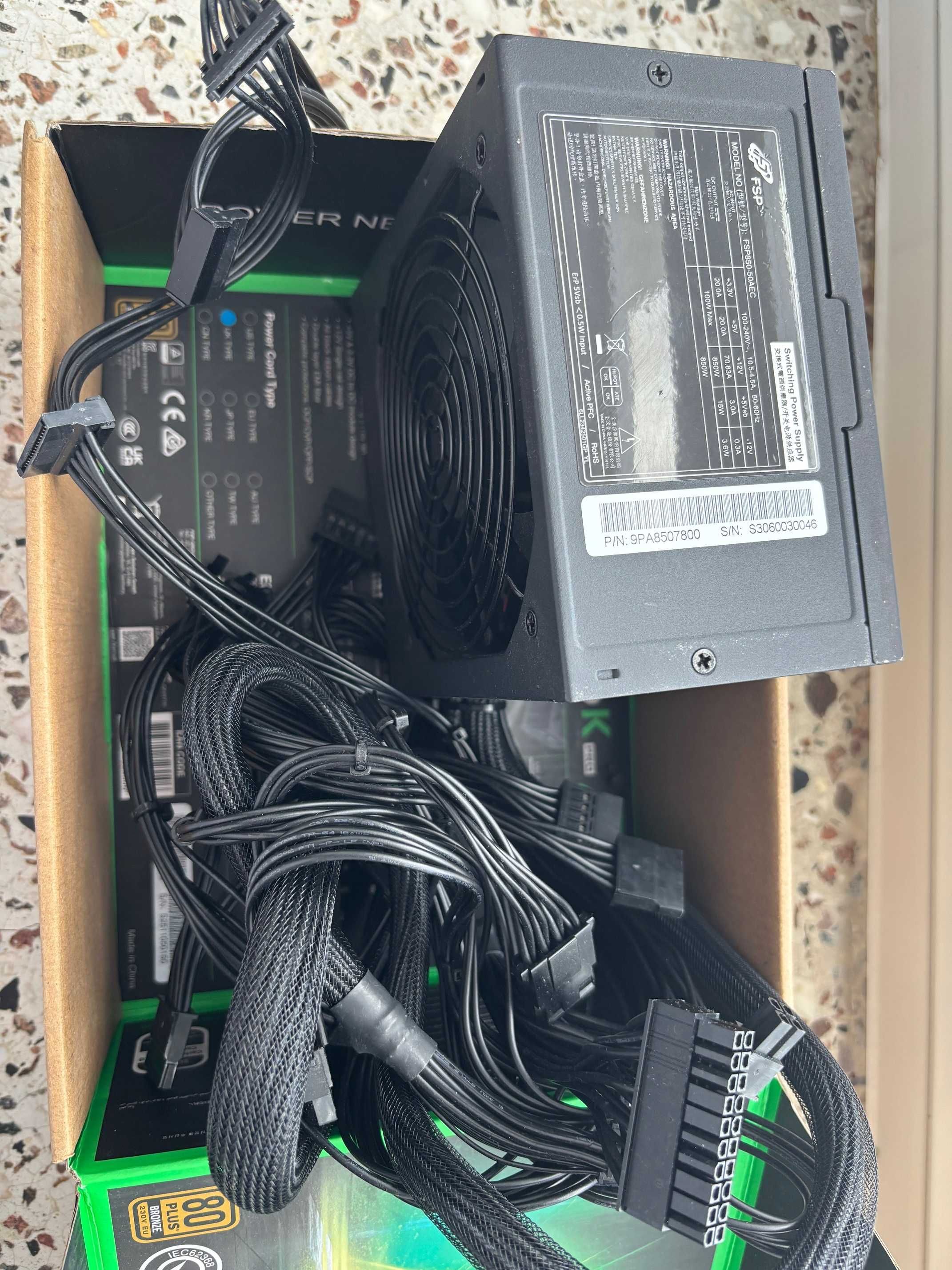 Zasilacz Hydro K MOD 850W (FSP850-50AEC) – Powystawowy