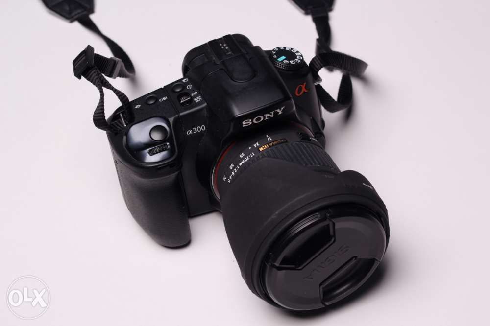 Sony Alpha 300 + Sigma 17-70mm f/2.8-4.5