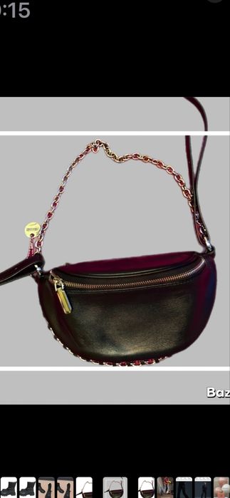 Кожанная сумка миратон