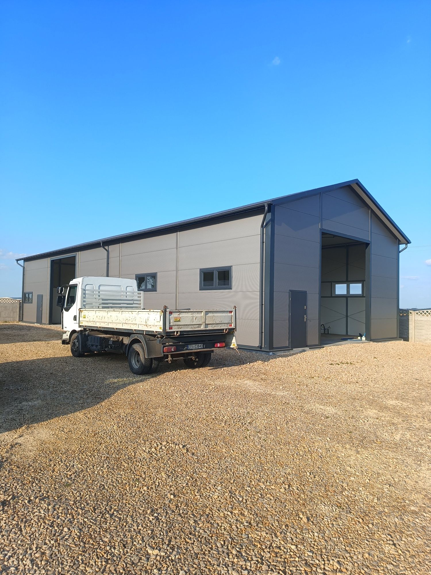 Hala ocieplana 10x25x5 Stal-Project