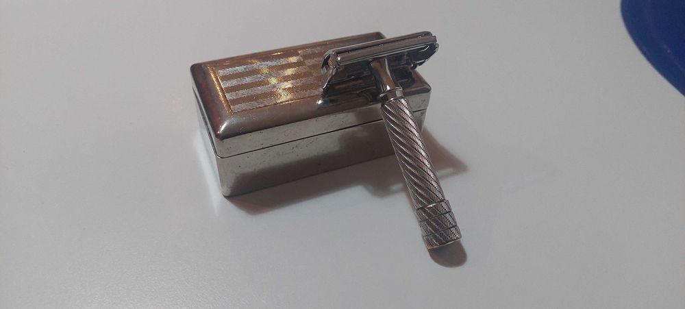 Gillette Aristocrat - lâmina de barbear vintage - baixa de preço!