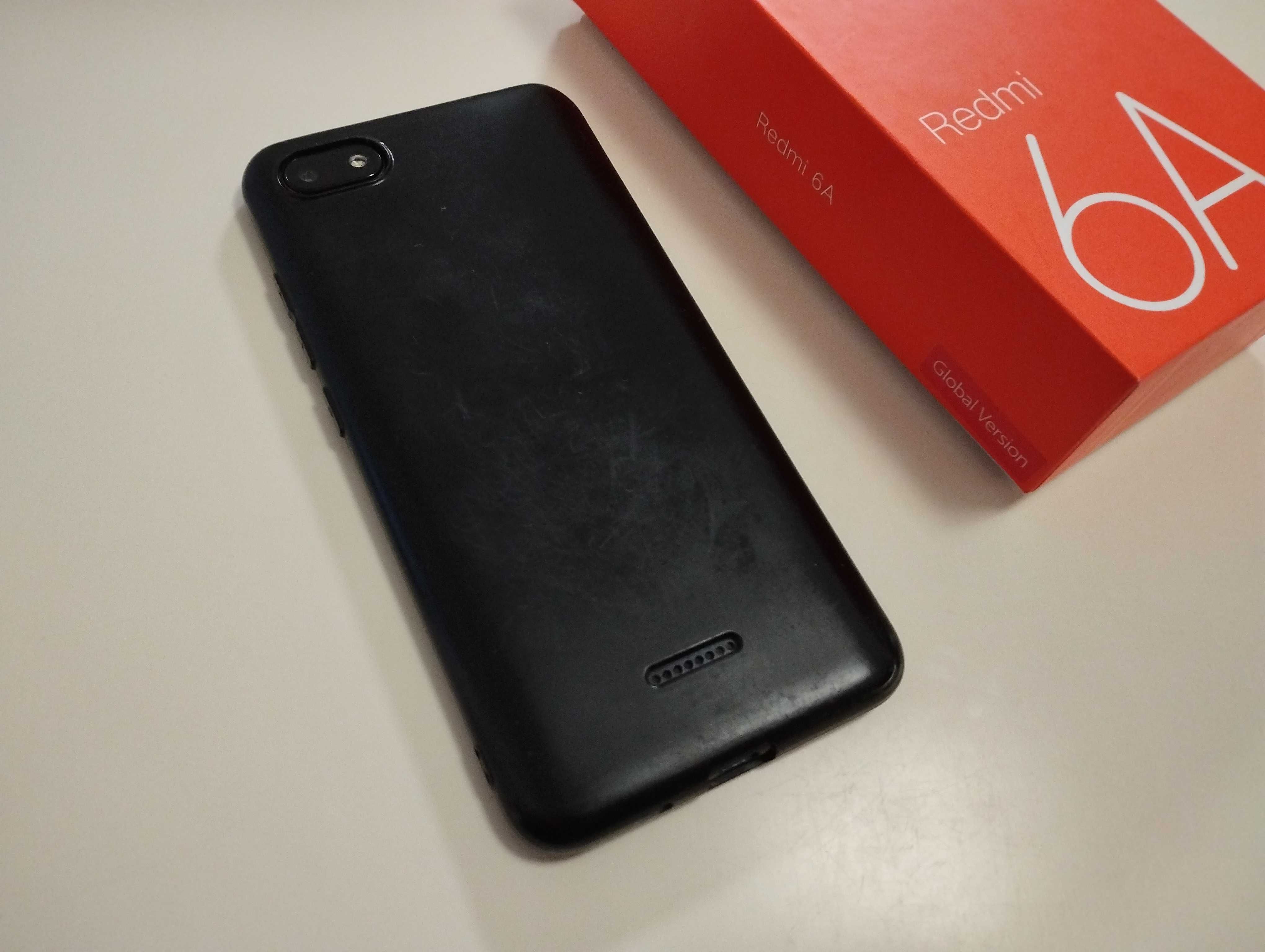 Xiaomi Redmi A6 16gb Black чёрным смартфон комплект