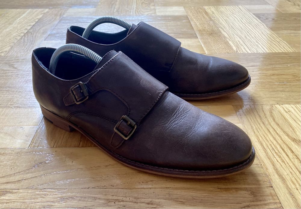 Чоловічі туфлі монки Kurt Geiger 41 розмір натуральна шкіра